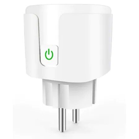 Priza Inteligenta Wi-Fi cu Monitorizare Consum, programabil, Compatibil cu app Tuya, Smart Life, Control vocal, Alexa, Amazon, Google Home, 16A @SmartWiz [1]