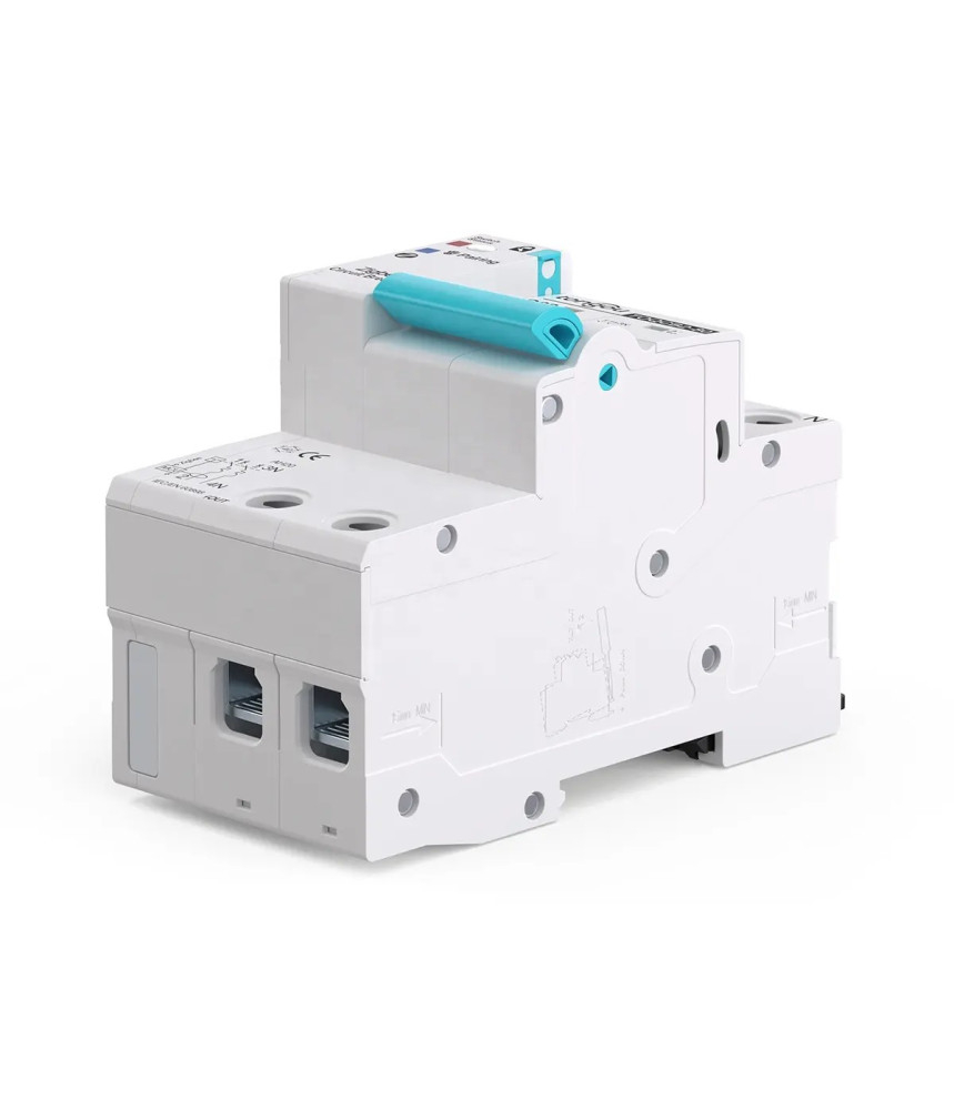 Siguranta Automata Inteligenta Wi-Fi, Monitorizare Curent, MCB, Tuya/Smartlife, 2P Poli, 1P+N, Trifazat, 63A, Compatibila Google Home si Alexa @SmatWiz [2]