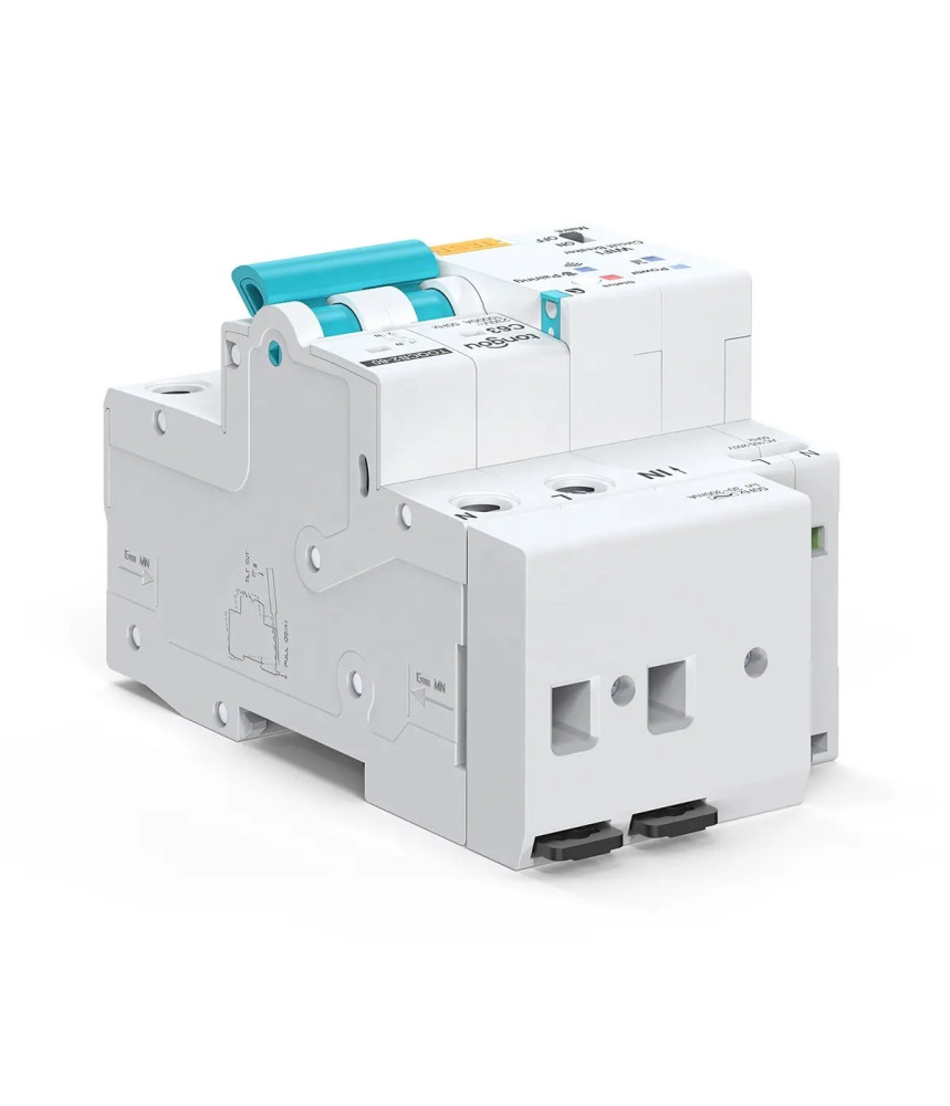 Siguranta Automata Inteligenta WiFi, RCBO, Tuya/Smartlife, 2P Poli, 1P+N, Trifazat, 63A, Compatibila Google Home si Alexa @SmatWiz [4]