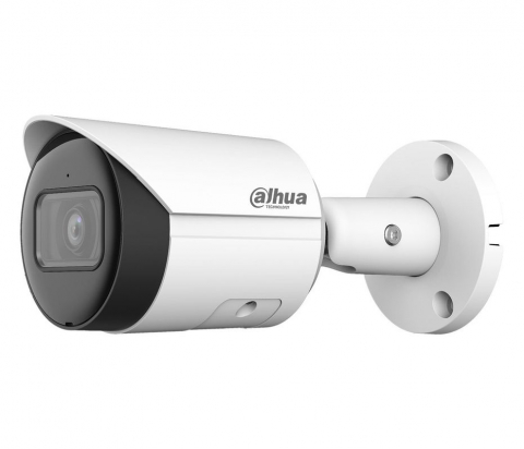 Camere de supraveghere - Cameră de supraveghere IP Dahua 2MP, 3.6mm, IR 30m, microfon, PoE, protecție IP67 – pentru exterior