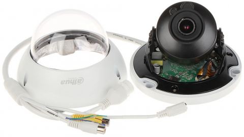 Cameră de Supraveghere IP Dahua 2MP Full Color, Lentilă 3.6mm, PoE, MicroSD, IP67 [1]