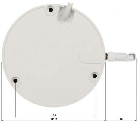 Cameră de supraveghere IP Wi-Fi Dahua 2MP, 2.8mm, IR 30m, microSD [7]