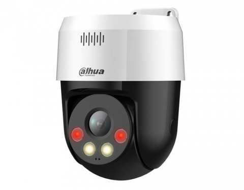 Camere de supraveghere - Cameră de supraveghere PT Dahua 5MP, IR+LED 30m, Audio, Alarmă, PoE, IP66