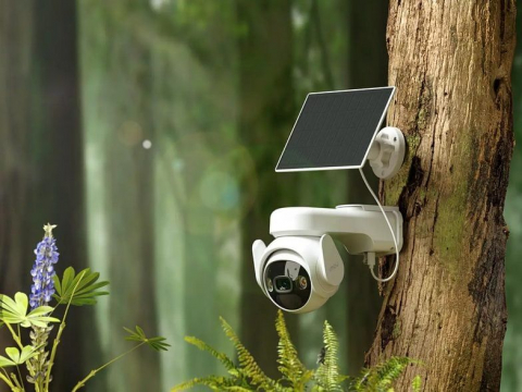 Camera de supraveghere wireless cu alarma si rotire de pe telefon Imou Cell PT 4G 2, panou solar 5W, baterie, 3MP, IR, microfon si alarma [7]