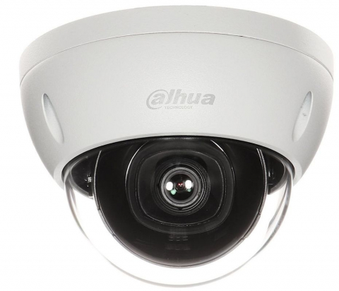 Camere de supraveghere - Cameră dome Dahua 4MP, IR 30m, microfon, PoE, IP67, WizSense