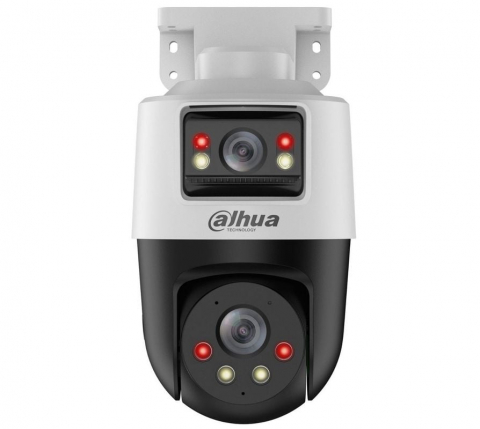 Camere de supraveghere - Cameră PTZ Dahua 2MP cu iluminare duală, 2 lentile, alarmă și audio bidirecțional