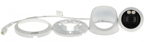 Cameră supraveghere Dahua 2MP Full-Color, LED alb 30m, microfon, IP67, PoE [6]