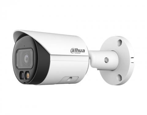 Camere de supraveghere - Cameră supraveghere IP Dahua 2MP, Full Color, 2.8mm, microfon, IR 30m, PoE, Smart Dual