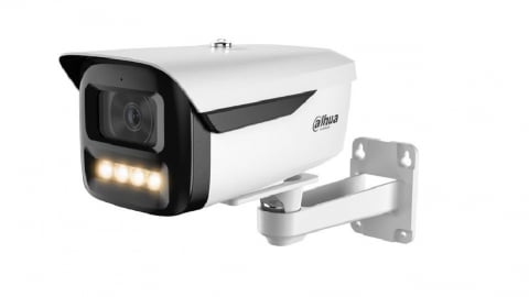 Camere de supraveghere - Cameră supraveghere IP Dahua 2MP Full-Color, LED 50m, audio, PoE, IP67