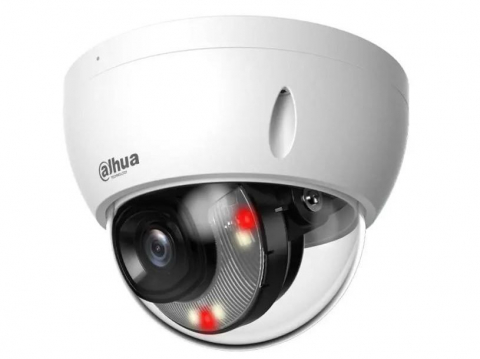 Camere de supraveghere - Cameră supraveghere IP Dahua 4MP, dome, IR 30m, microfon, WizSense, protecție IK10/IP67