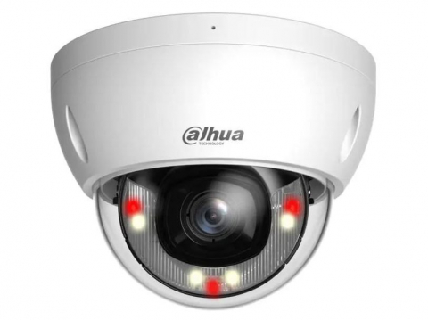 Cameră supraveghere IP Dahua 4MP, dome, IR 30m, microfon, WizSense, protecție IK10/IP67 [1]