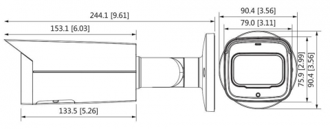 Cameră supraveghere IP Dahua Eco 2MP, Zoom motorizat, IR 50m, PoE, IP67, slot microSD [4]