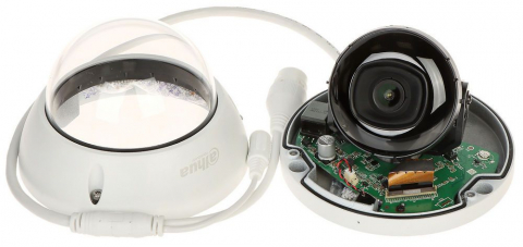 Cameră supraveghere IP dome Dahua 2MP, 2.8mm, IR 30m, microfon, PoE, WizSense [3]