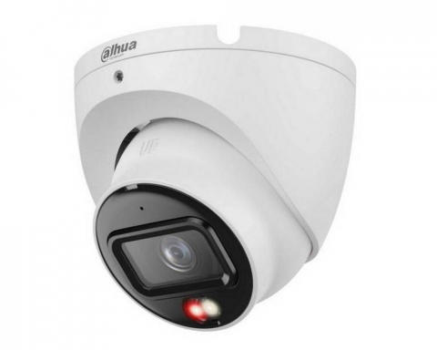 Camere de supraveghere - Cameră supraveghere IP Dome Dahua 8MP 4K, IR 30m, PoE, microfon, IP67