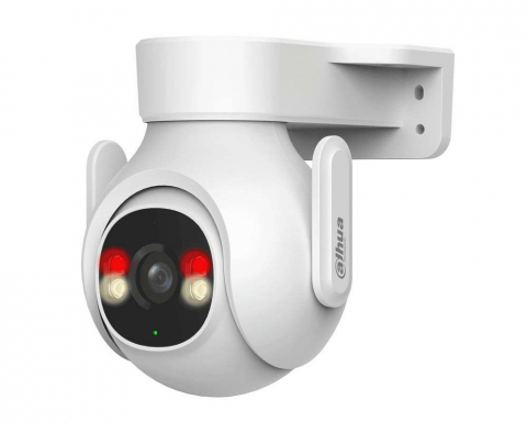 Camere de supraveghere - Cameră supraveghere IP Wi-Fi Dahua 5MP, Smart Dual Light, audio bidirecțional, Auto Tracking, IP66