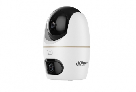 Camere de supraveghere - Cameră Wireless Duală Dahua 5MP+5MP, IR+LED, Alarmă, Auto Tracking, Audio, Wi-Fi 6