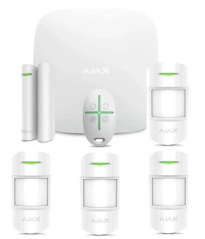 Alarme - Kit sistem de alarma IP / GSM wireless Ajax 5 zone KITAJAX5 @Smartwiz