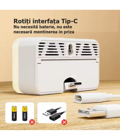Lumina de veghe cu senzor PIR, dectectie miscare, Type-C @ Smartwiz [1]