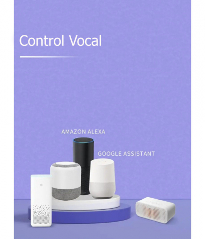 Mini Releu 2 canale, Dimabil banda led, Wi-Fi, inteligent, programabil, Compatibil cu app Tuya, Smart Life, Control vocal, Alexa, Amazon, Google Home, 10A @SmartWiz [2]