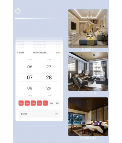 Mini Releu 2 canale, Dimabil banda led, Wi-Fi, inteligent, programabil, Compatibil cu app Tuya, Smart Life, Control vocal, Alexa, Amazon, Google Home, 10A @SmartWiz [1]