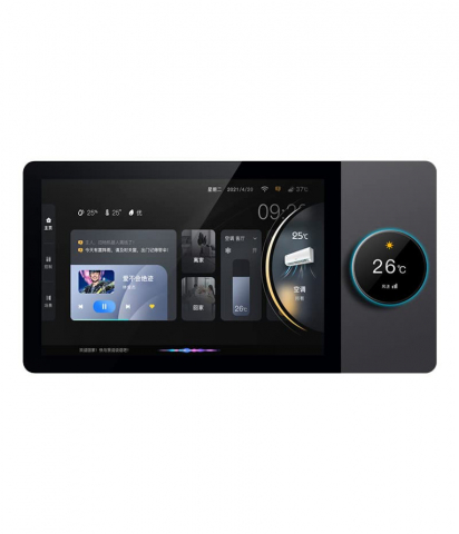 Panouri de control - Panou de control/automatizare 7inch, Wi-Fi, Smart Home, Bluetooth, Tuya, ZigBee 3.0, Amazon Alexa, Gateway Hub, Compatibil iOS, Android, Negru