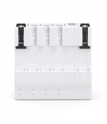 Siguranta Automata Inteligenta ZigBee, Monitorizare Curent, MCB, Tuya/Smartlife, 4P Poli, 3P+N, Trifazat, 63A, Compatibila Google Home si Alexa @SmatWiz [1]