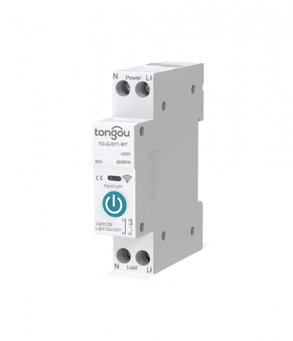 Senzori Inteligenti - Siguranta Inteligenta, Wi-Fi, 32A, 1P,1P+N, Protectie Supratensiune, Programare inteligenta, compatibil Tuya, Smart Life APP @SmartWiz