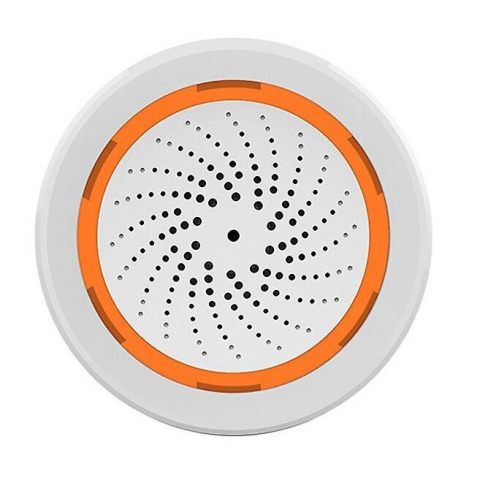 Sirena inteligenta de interior Tuya WiFi, aplicatie de mobil SmartLife @SmartWiz [0]