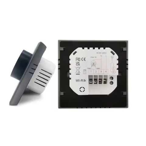 Termostat Inteligent Centrala, Rotita, Afisaj Digital, WIFI, Control prin Aplicatia Tuya, Wireless, Prindere in Doza de Perete, Control Vocal Google Home, Alexa @SmartWiz [2]