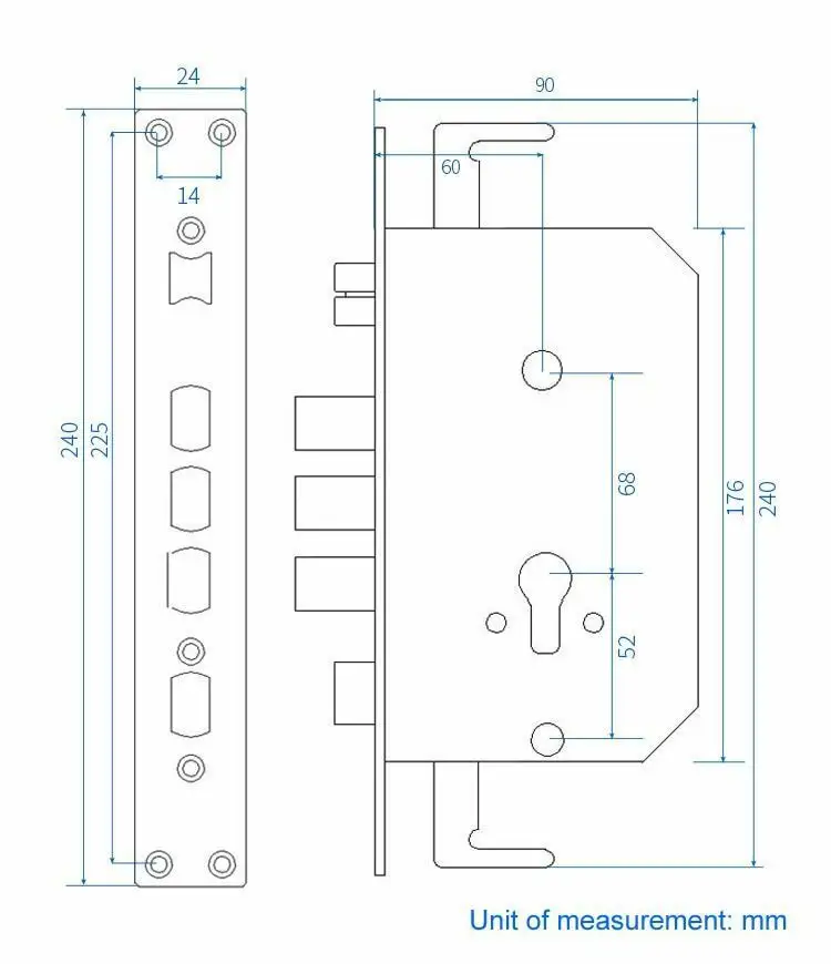 BROASCA USA 6068-24*240 CU CARLIG [4]