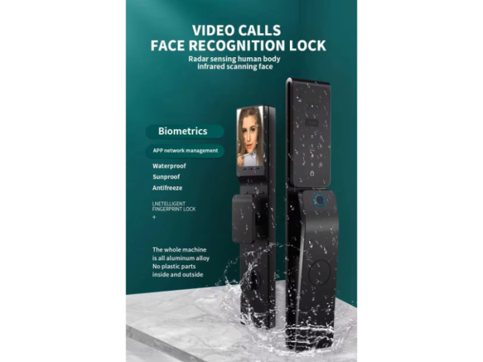INCUIETOARE INTELIGENTA 6085 WIFI cu Face ID, Palm ID, Amprenta, Camera si Aplicatie Tuya [2]