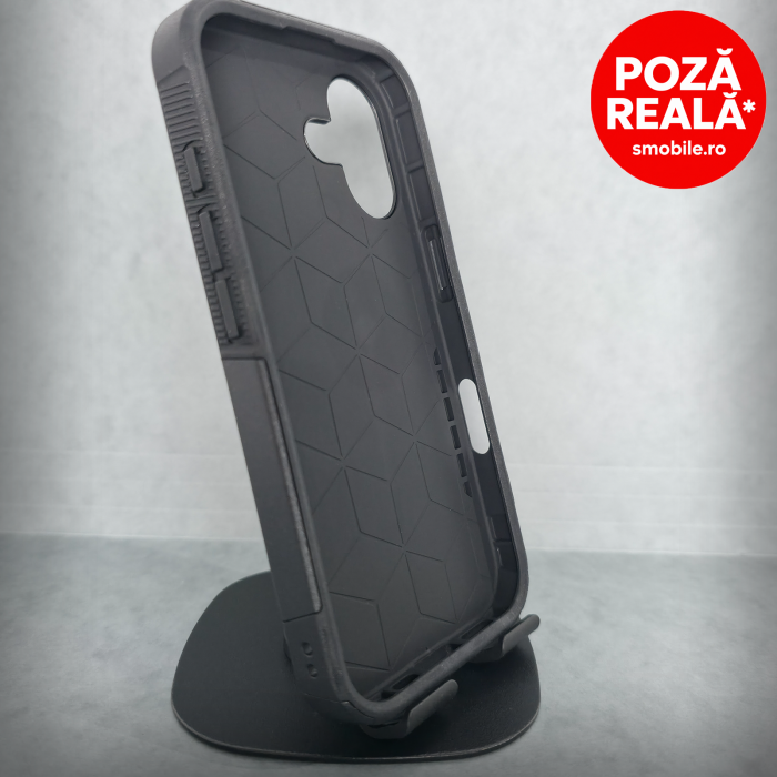 Husa pentru iPhone 16 Pro - Negru - Carcasa din 2 Bucati Conectate [2]