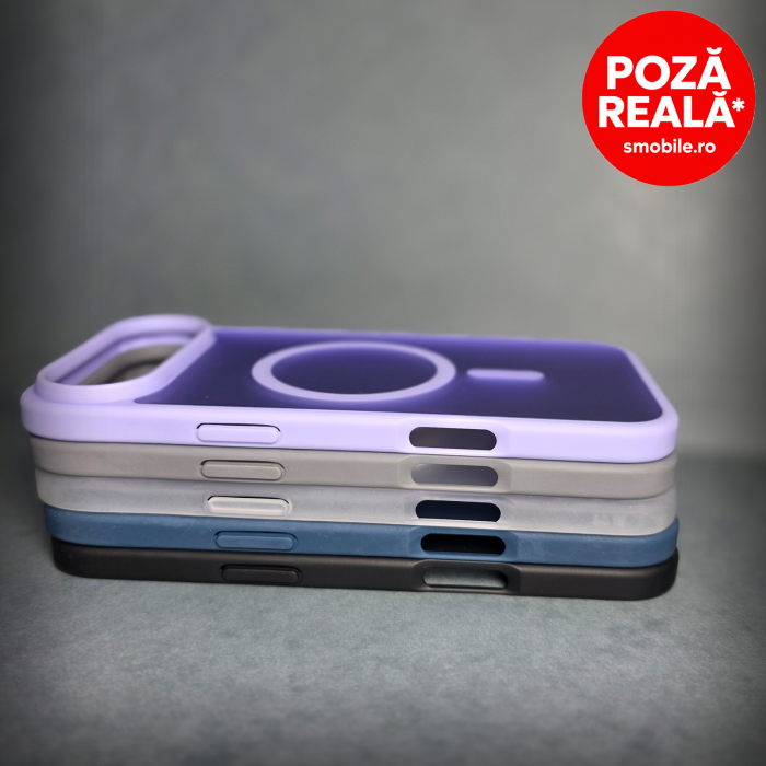 Husa pentru Samsung Galaxy S26 Ultra - Albastru Matte - MagSafe Inel Magnetic [6]