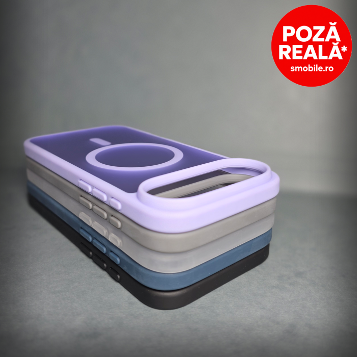Husa pentru Samsung Galaxy S26 Ultra - Gri Matte - MagSafe Inel Magnetic [4]
