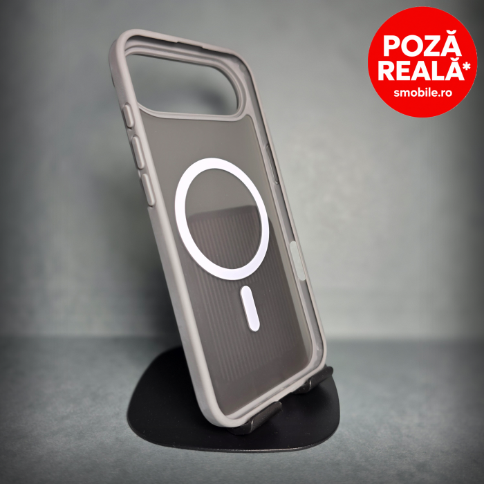 Husa pentru Samsung Galaxy S26 Ultra - Gri Matte - MagSafe Inel Magnetic [2]