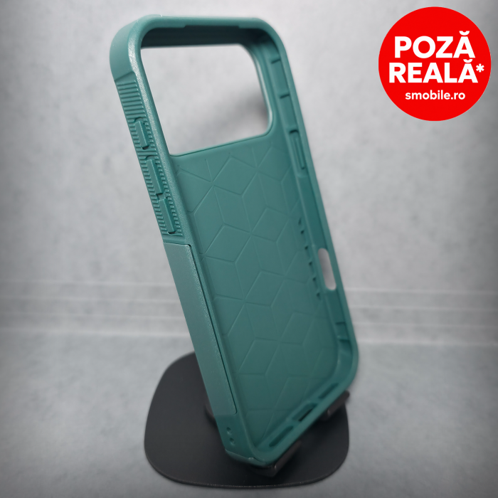 Husa pentru iPhone 17 Pro - Verde - Carcasa din 2 Bucati Conectate [2]