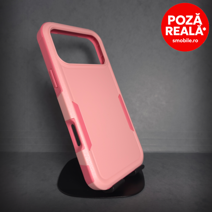 Husa pentru iPhone 17 Pro - Roz - Carcasa din 2 Bucati Conectate [2]