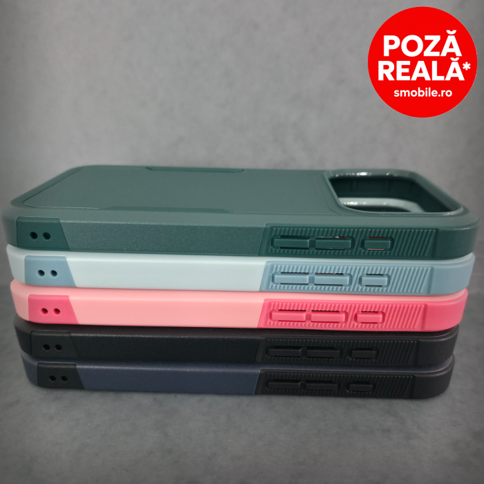 Husa pentru iPhone 17 ProMax - Turcoaz - Carcasa din 2 Bucati Conectate [5]