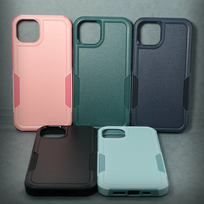 Husa pentru iPhone 15 Plus - Roz - Carcasa din 2 Bucati Conectate [6]