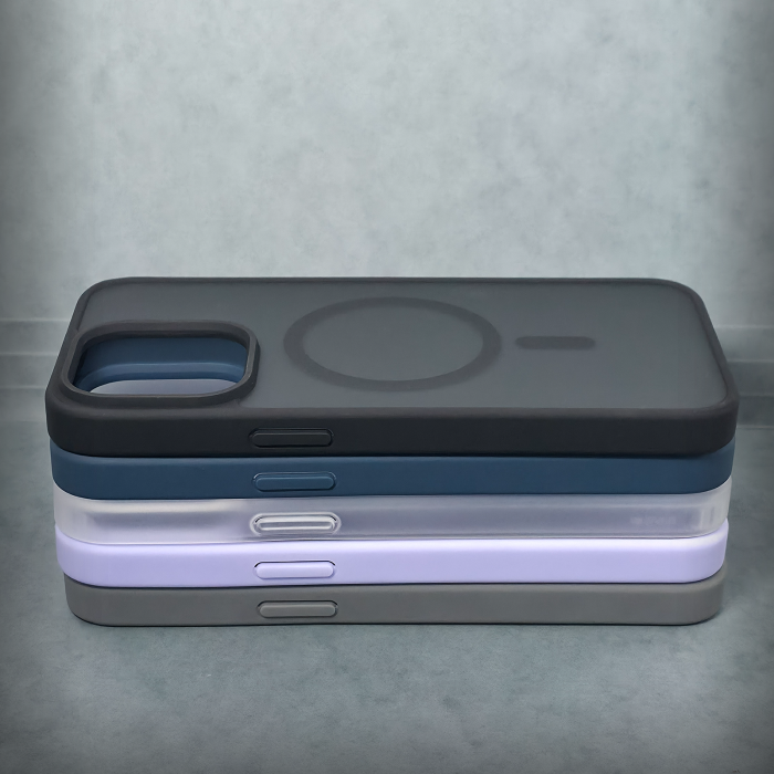 Husa pentru iPhone 15 Pro Max - MovMatte - MagSafe Inel Magnetic [3]