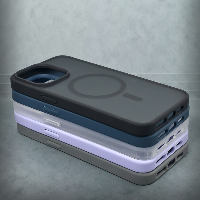 Husa pentru iPhone 15 Pro Max - MovMatte - MagSafe Inel Magnetic [4]