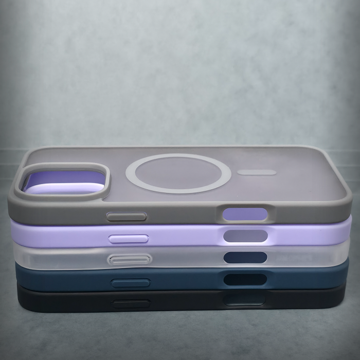 Husa pentru iPhone 16 Pro Max - Gri Matte - MagSafe Inel Magnetic [4]