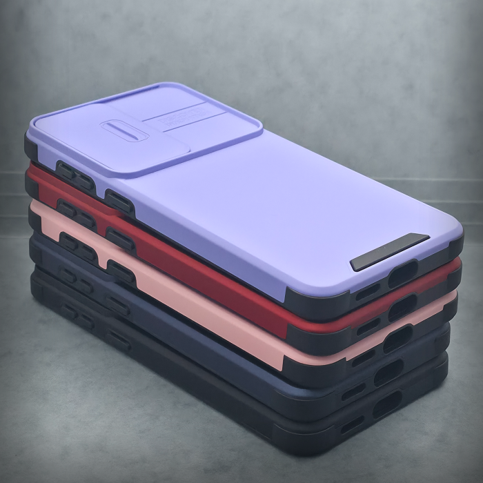 Husa pentru Samsung Galaxy S26 Plus- Albastru Matte - MagSafe Inel Magnetic Protectie Camere [6]