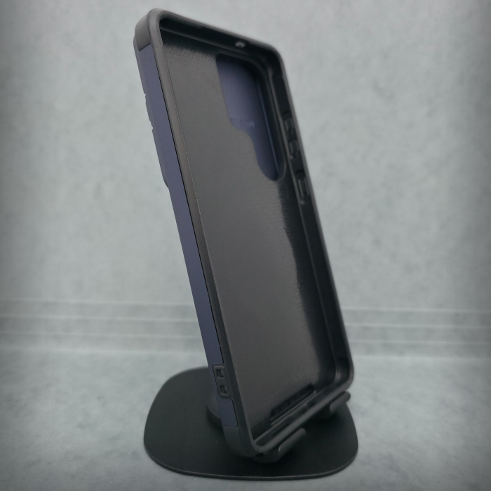 Husa pentru Samsung Galaxy S26 Ultra - Albatru Matte - Protectie Camere - Suport Incorporat [2]