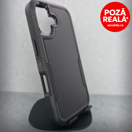Iphone 14 - Husa pentru iPhone 14 - Negru - Carcasa din 2 Bucati Conectate