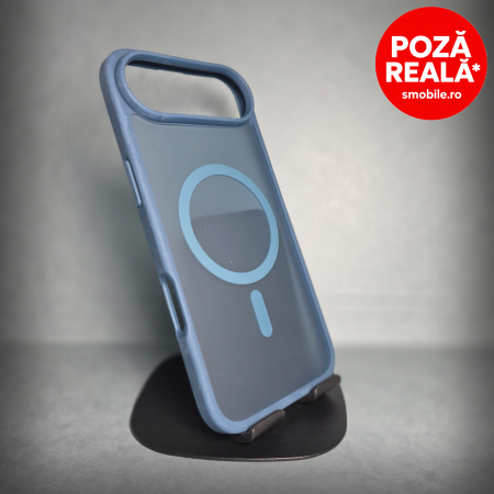 Samsung S26 Ultra - Husa pentru Samsung Galaxy S26 Ultra - Albastru Matte - MagSafe Inel Magnetic