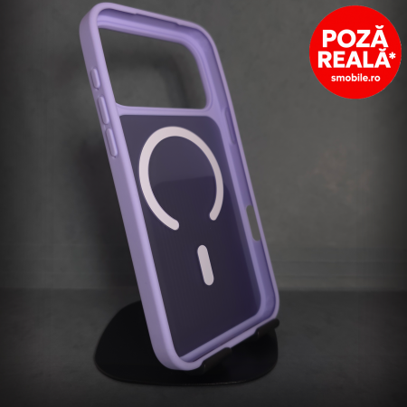 Iphone 17 Pro - Husa pentru iPhone 17 Pro - Mov Matte - MagSafe Inel Magnetic