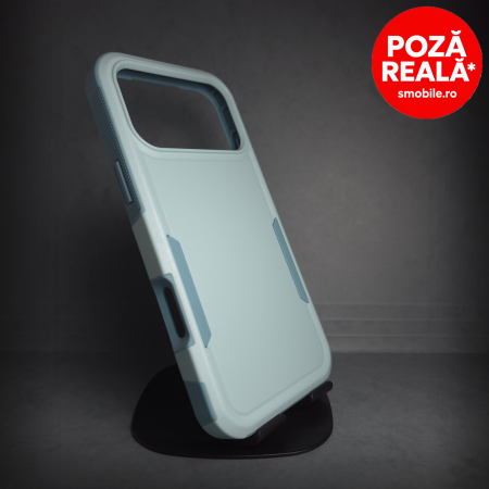 Iphone 17 Pro Max - Husa pentru iPhone 17 ProMax - Turcoaz - Carcasa din 2 Bucati Conectate