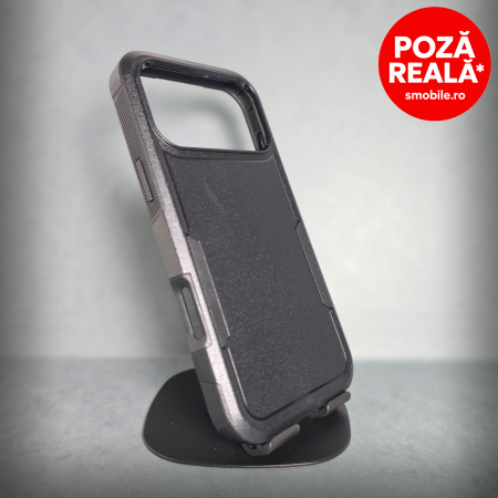 Iphone 17 Pro - Husa pentru iPhone 17 Pro - Negru - Carcasa din 2 Bucati Conectate