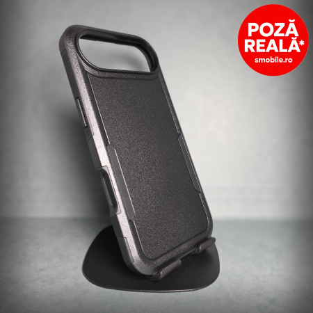 Samsung S26 Ultra - Husa pentru Samsung Galaxy S26 Ultra - Negru - Carcasa din 2 Bucati Conectate - Copie